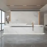Simple Modern High-end Front Desk Reception