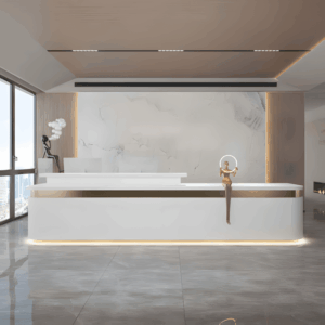 Simple Modern High-end Front Desk Reception - L160 x W60 x H100 CM