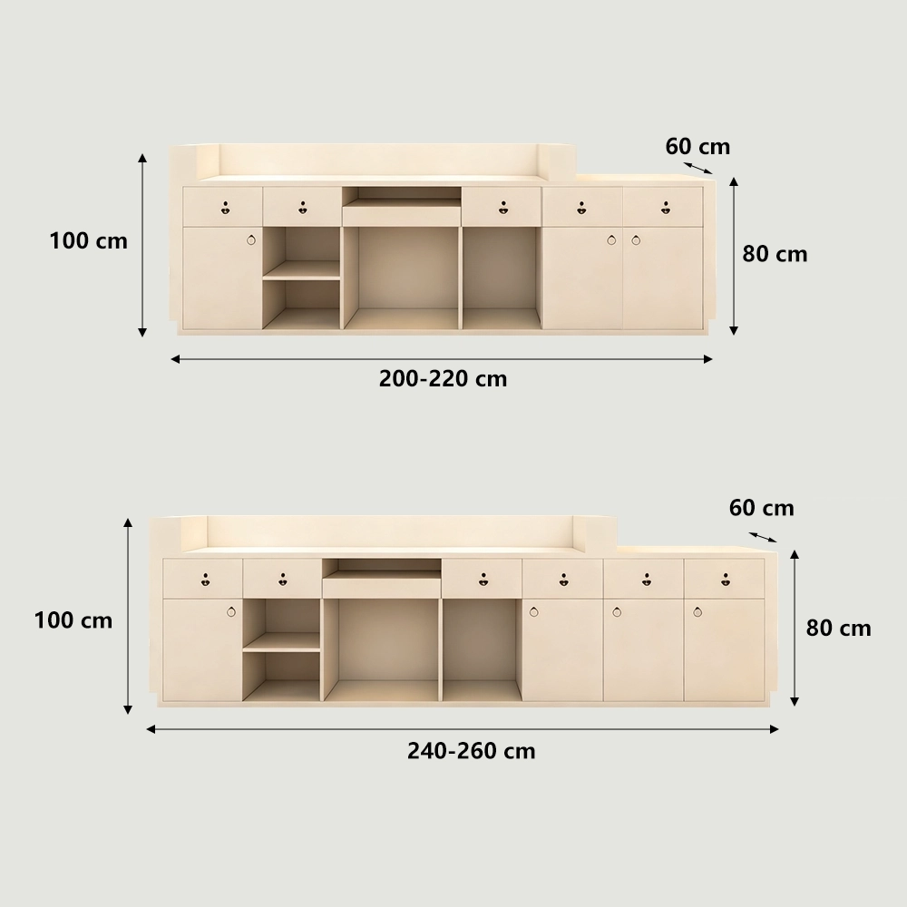 Simple Modern Lacquered Front Desk Simple Modern Lacquered Front Desk