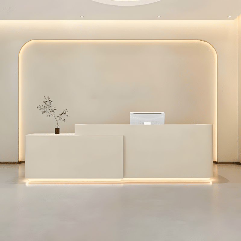 Simple-Modern-Lacquered-Front-Desk-4 Simple Modern Lacquered Front Desk