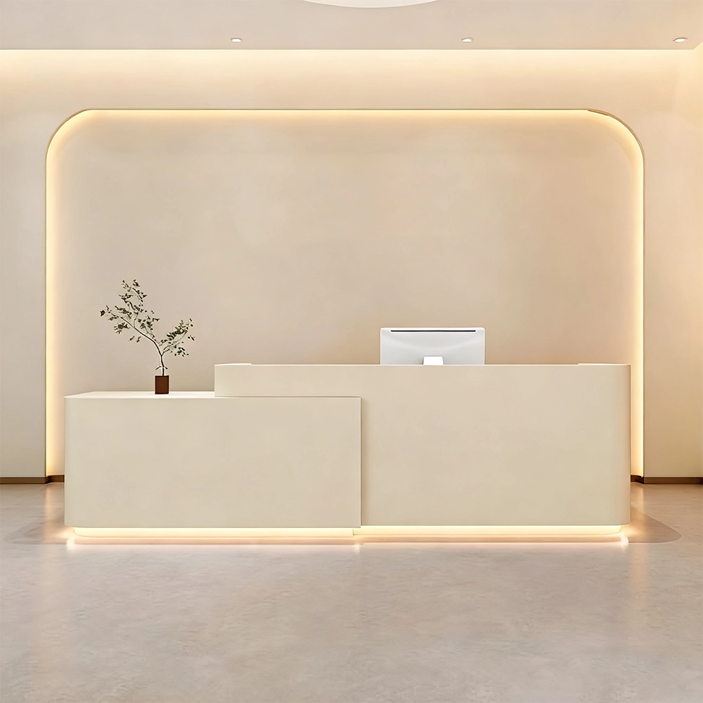 Simple Modern Lacquered Front Desk Simple Modern Lacquered Front Desk