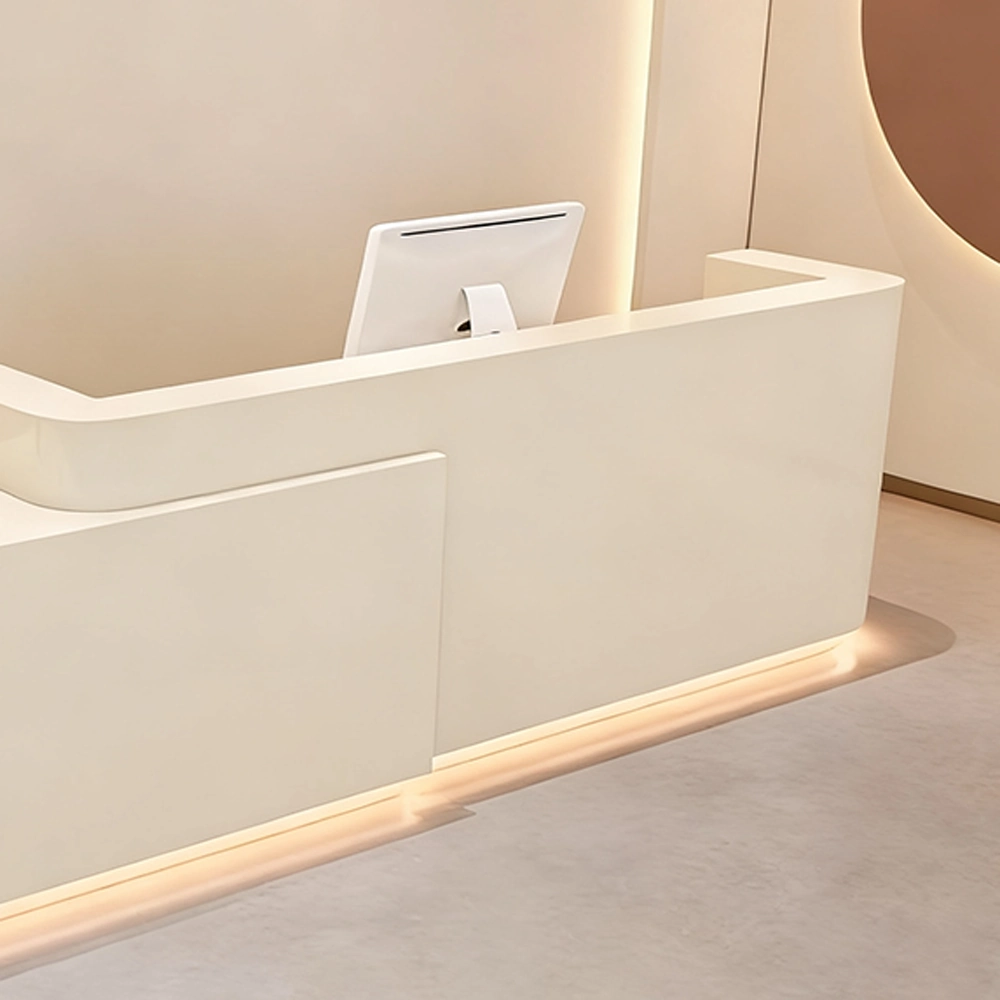 Simple Modern Lacquered Front Desk Simple Modern Lacquered Front Desk