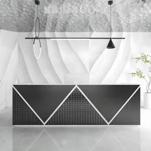 Simple Modern Light Luxury Reception Desk - L280 x W60 x H100 CM