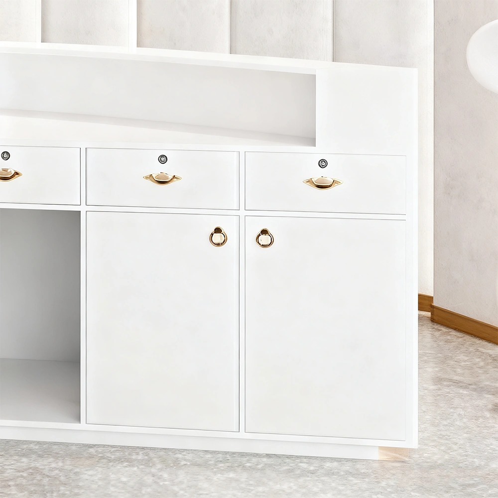 Simple Modern Round Bar Cashier Table Simple Modern Round Bar Cashier Table - Maoters