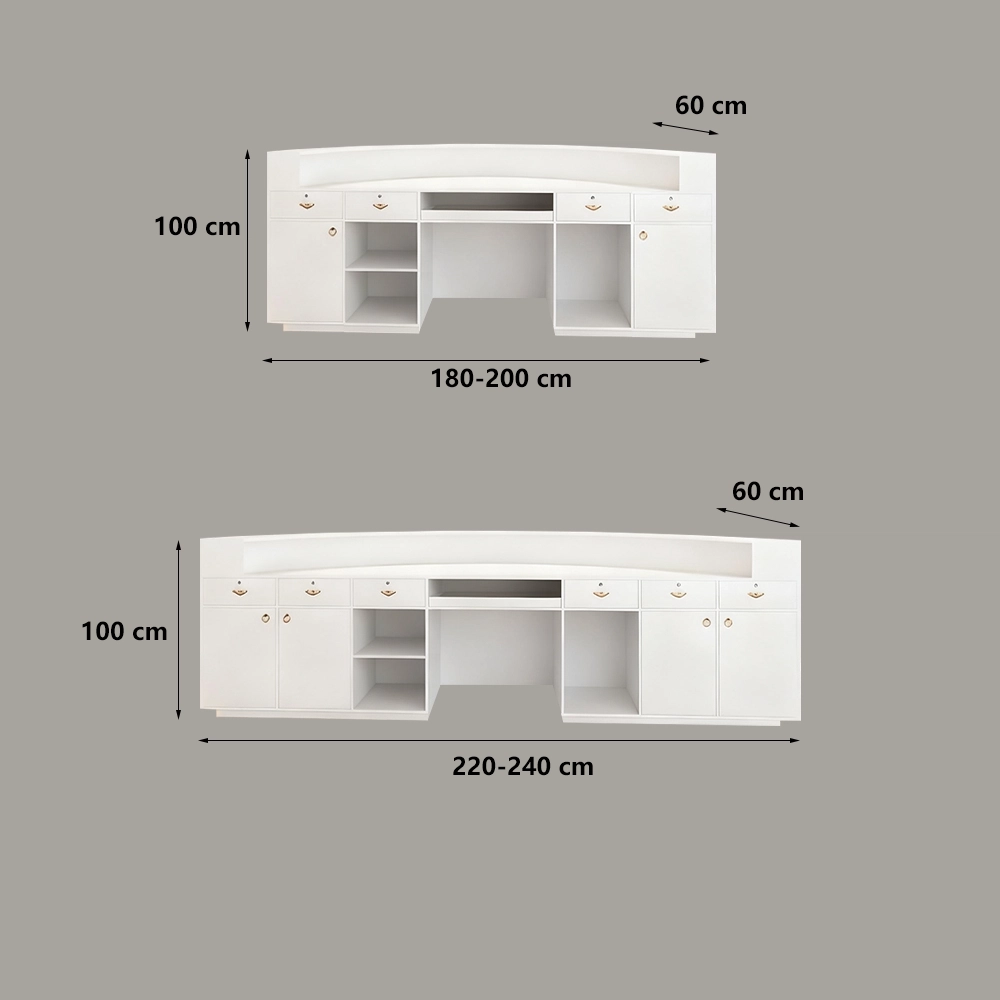 Simple Modern Round Bar Cashier Table Simple Modern Round Bar Cashier Table - Maoters