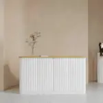 Simple Modern Store Small Lacquered Reception Desk