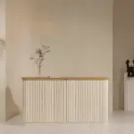 Simple Modern Store Small Lacquered Reception Desk