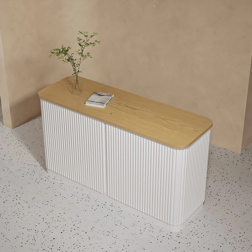 Simple Modern Store Small Lacquered Reception Desk Simple Modern Store Small Lacquered Reception Desk