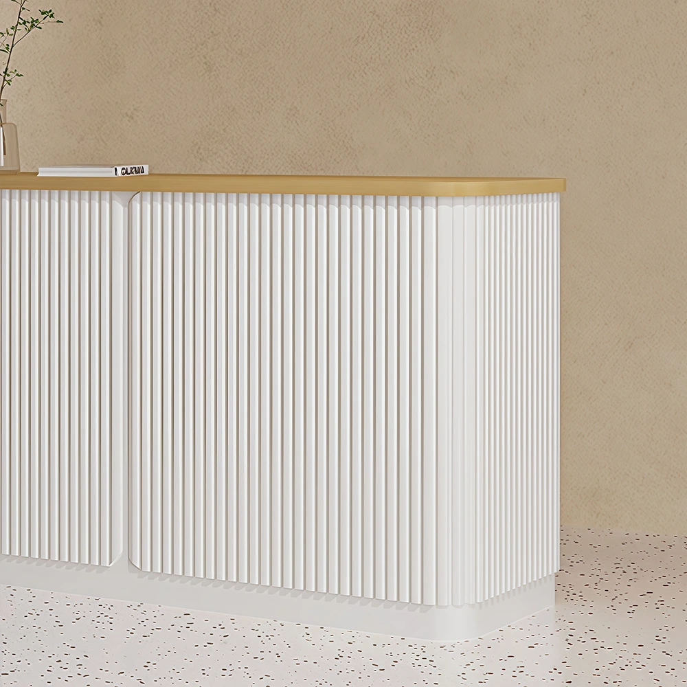 Simple Modern Store Small Lacquered Reception Desk Simple Modern Store Small Lacquered Reception Desk