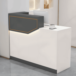 Simple Small Bar Table Cashier Desk - Maoters - L79 x W45 x H100 CM, Right type