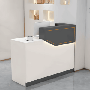 Simple Small Bar Table Cashier Desk - Maoters - L100 x W45 x H100 CM, Left type