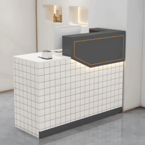 Simple Small Bar Table Cashier Desk - Maoters - L100 x W45 x H100 CM, Left type