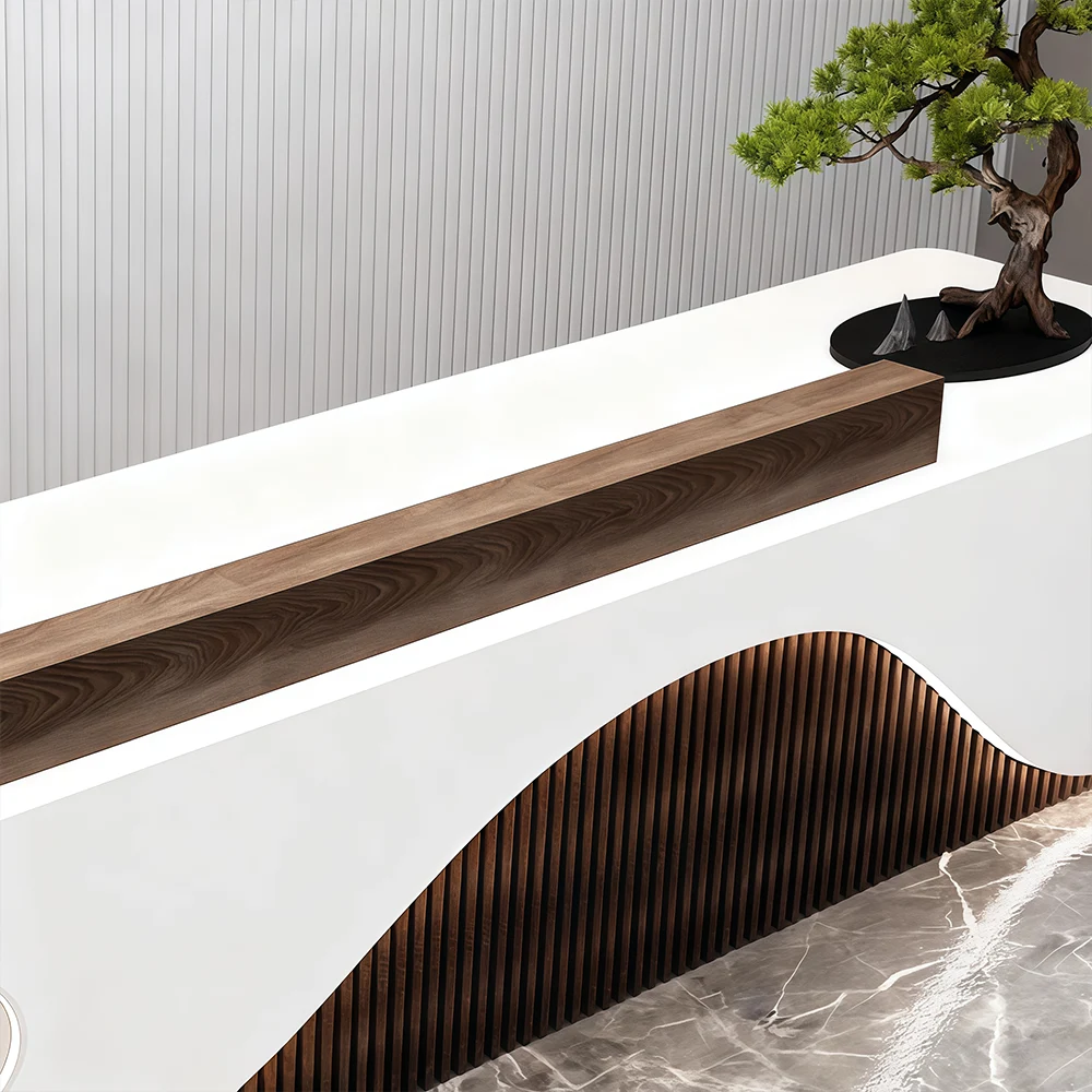 Simple and Modern Hotel Reception Desk Simple and Modern Hotel Reception Desk