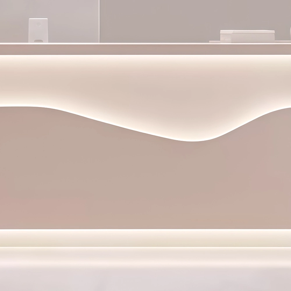 Simple and Stylish Rectangular Reception Desk - Maoters Simple and Stylish Rectangular Reception Desk - Maoters