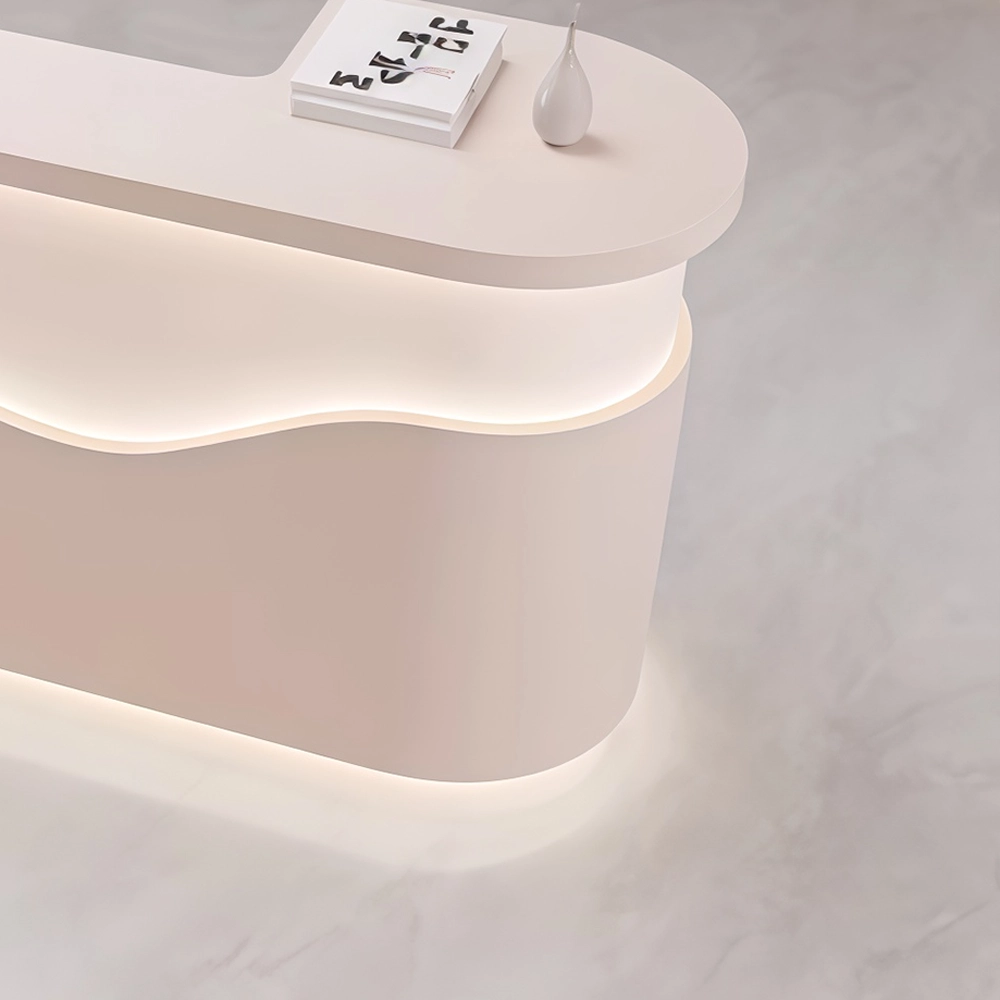 Simple and Stylish Rectangular Reception Desk - Maoters Simple and Stylish Rectangular Reception Desk - Maoters