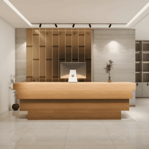 Simple Counter Company Front Desk Reception - Maoters - L320 x W60 x H100 CM