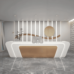 Simple and Unique Retail Front Desk - Maoters - L180 x W60 x H100 CM