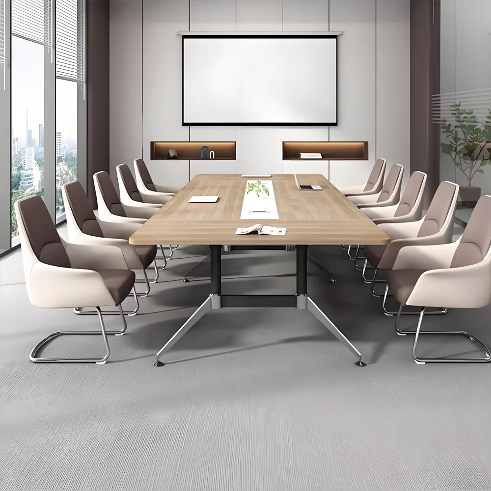Sleek and Functional Modern Conference Table Set Sleek and Functional Modern Conference Table Set