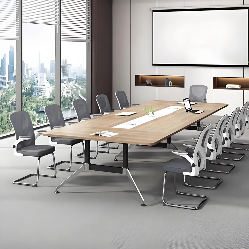 Sleek and Functional Modern Conference Table Set Sleek and Functional Modern Conference Table Set