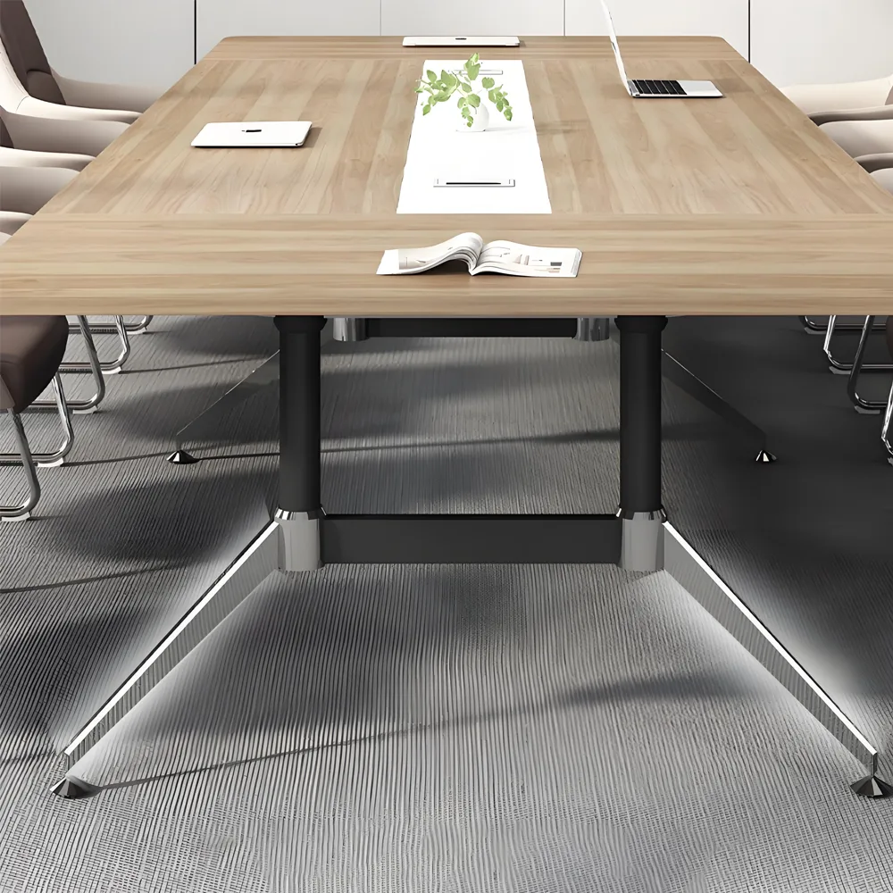 Sleek and Functional Modern Conference Table Set Sleek and Functional Modern Conference Table Set