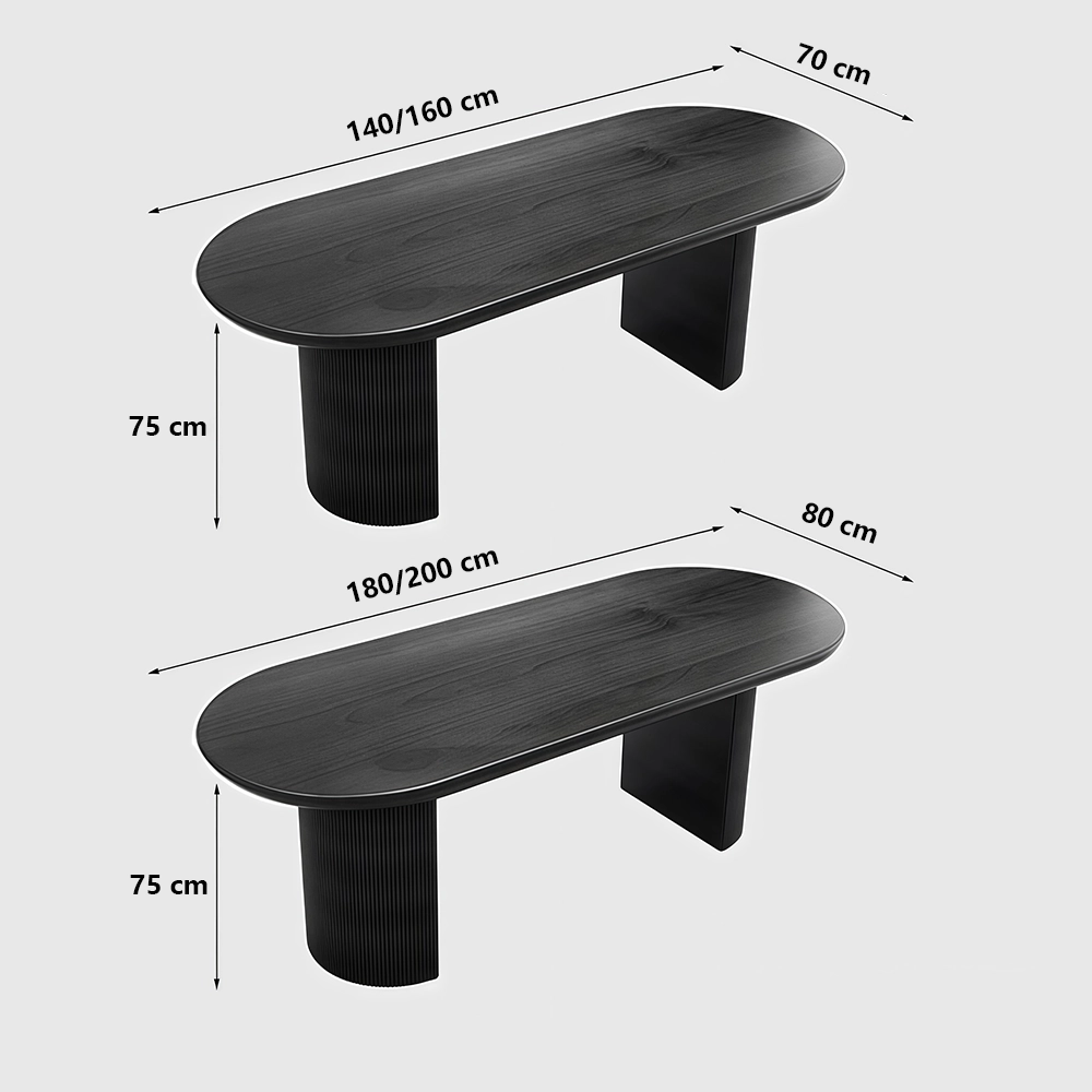 Solid Wood Oval Simple Creative Conference Solid Wood Oval Simple Creative Conference Table - Maoters