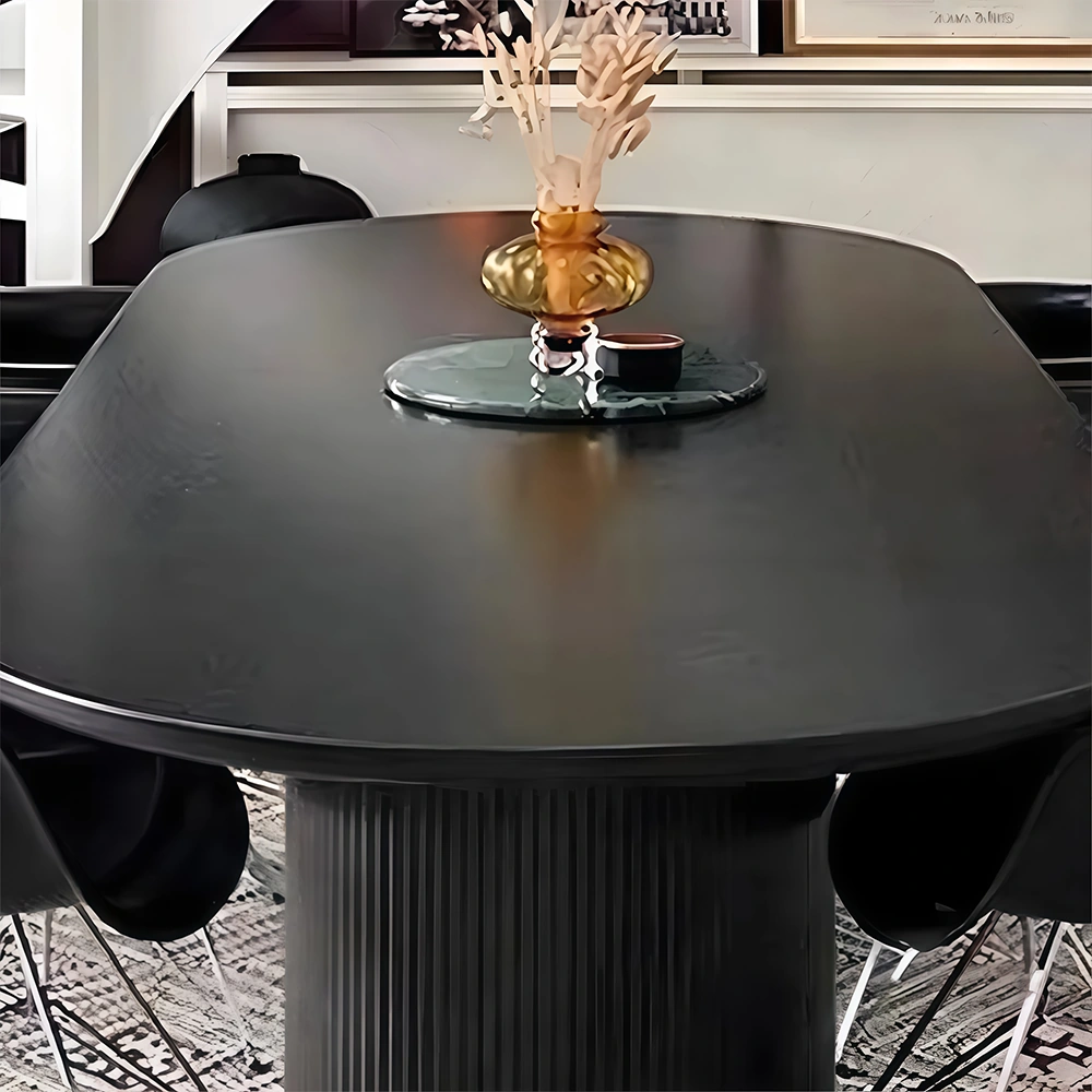 Solid Wood Oval Simple Creative Conference Solid Wood Oval Simple Creative Conference Table - Maoters