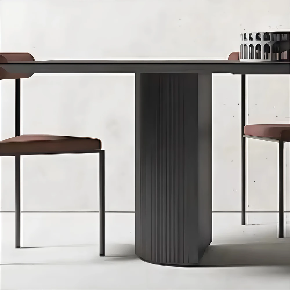 Solid Wood Oval Simple Creative Conference Solid Wood Oval Simple Creative Conference Table - Maoters