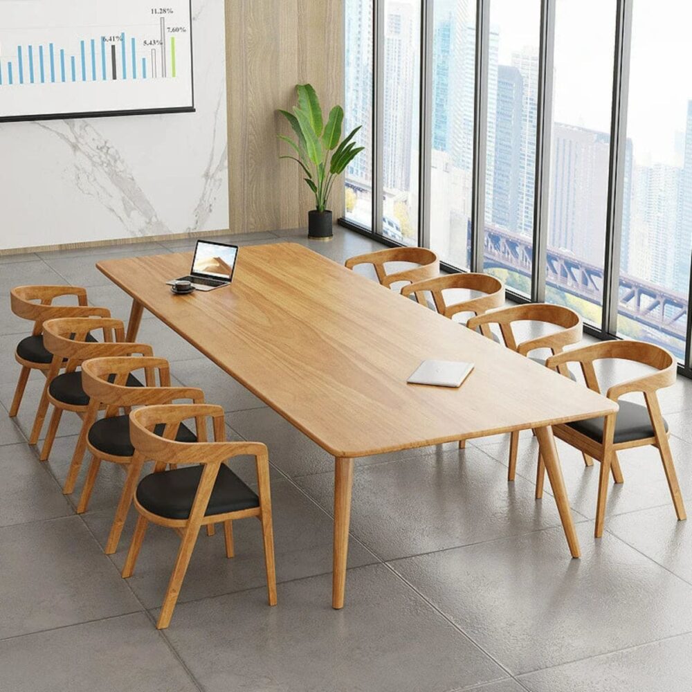 All Solid Wood Negotiation Table Conference Table