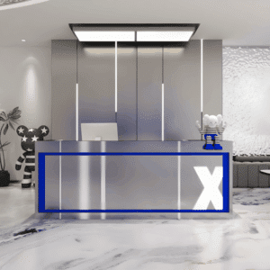 Stainless Steel Bar Table - Maoters - L260 x W60 x H100 CM