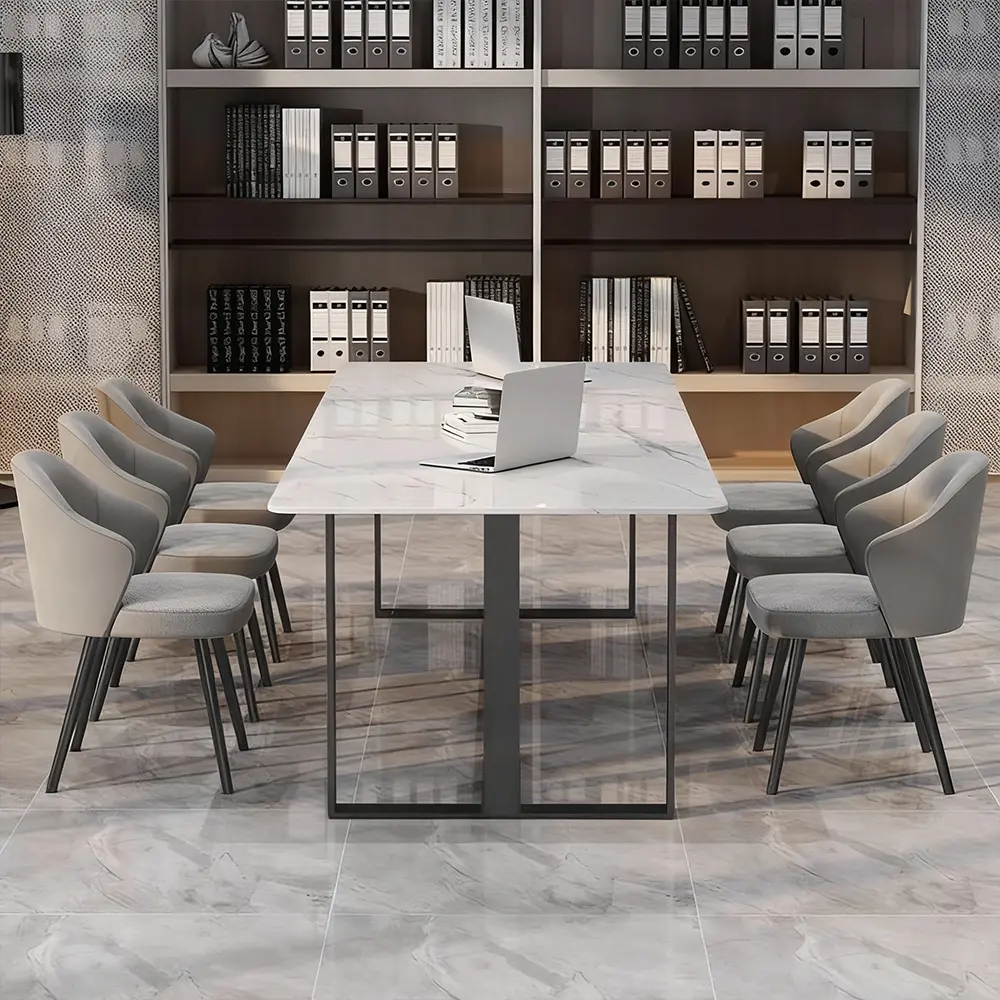 Stylish marble conference table