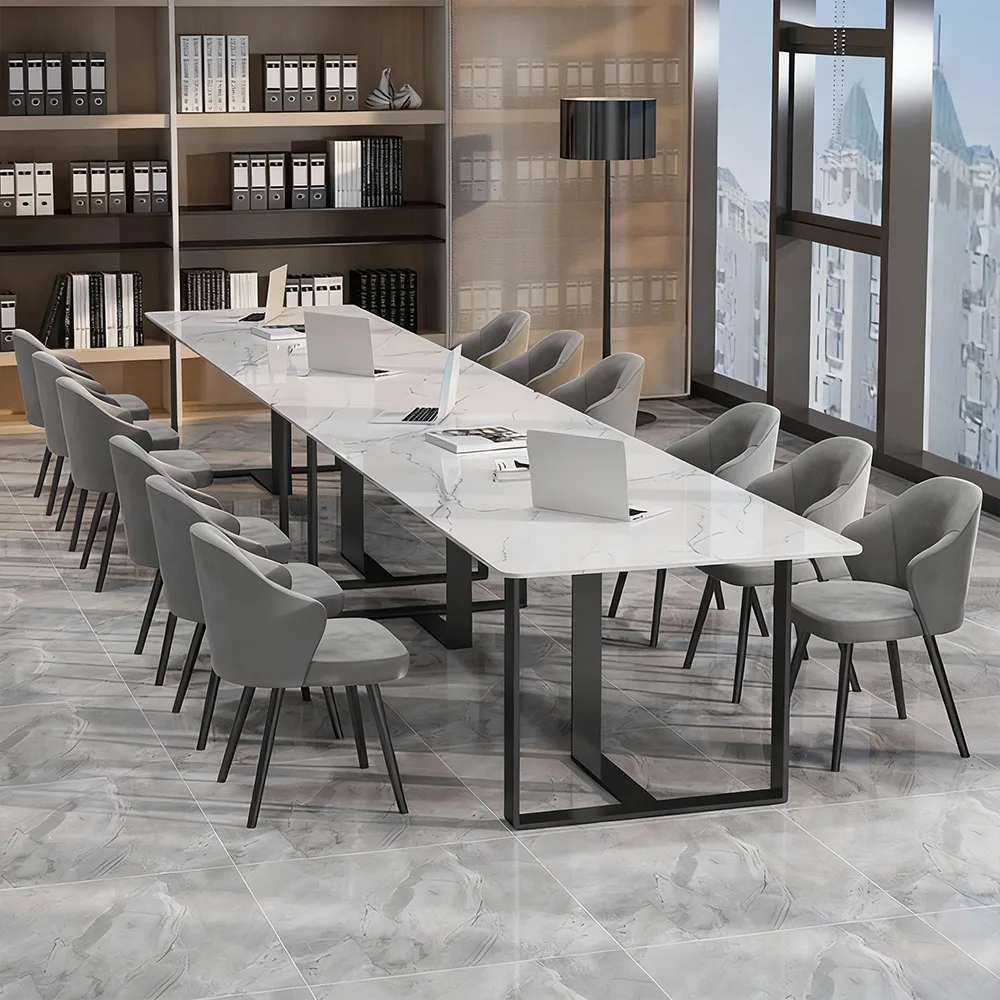 Stylish marble conference table Stylish marble conference table