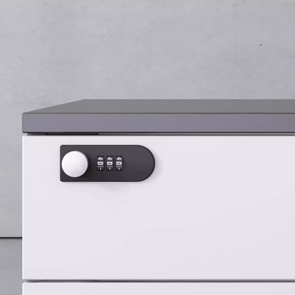 Three Drawers Movable Cabinet with Lock Three Drawers Movable Cabinet with Lock