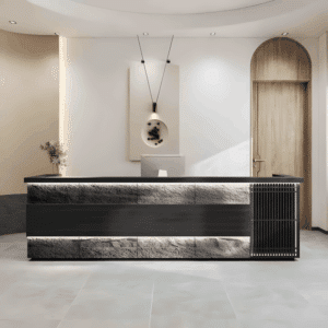 Vintage Art Multifunctional Reception Desk - Maoters - L200 X W60 X H100 CM