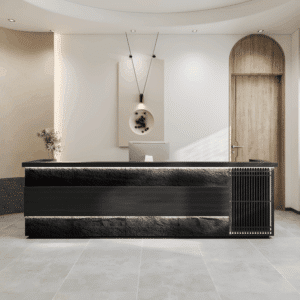 Vintage Art Multifunctional Reception Desk - Maoters - L260 X W60 X H100 CM
