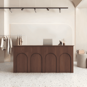 Vintage Retail Counter - Cashier Desk for Boutique, Cafe & Floral Shop - L150 X W60 X H100 CM
