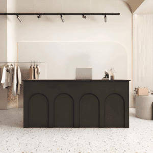Vintage Retail Counter - Cashier Desk for Boutique, Cafe & Floral Shop - L240 X W60 X H100 CM