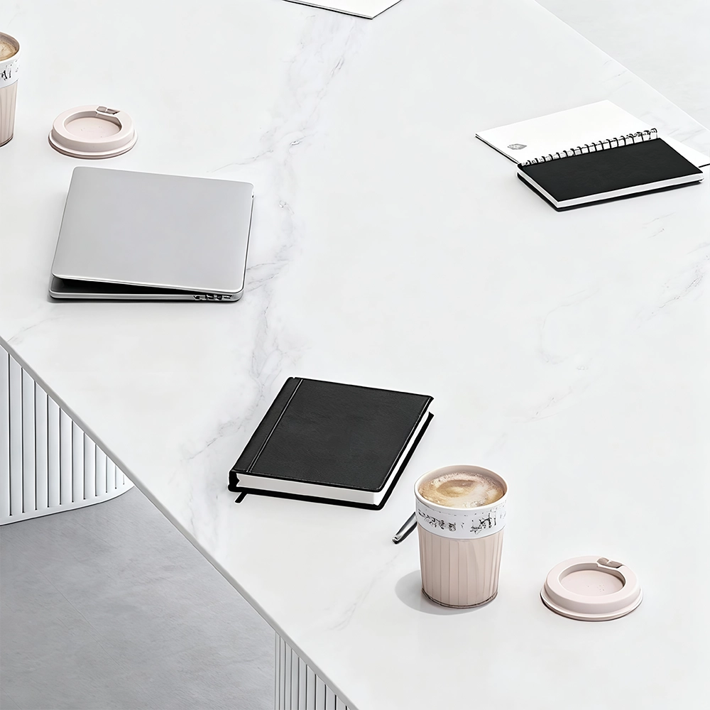 Light Luxury Slate Conference Table Chairs - Maoters Light Luxury Slate Conference Table Chairs - Maoters