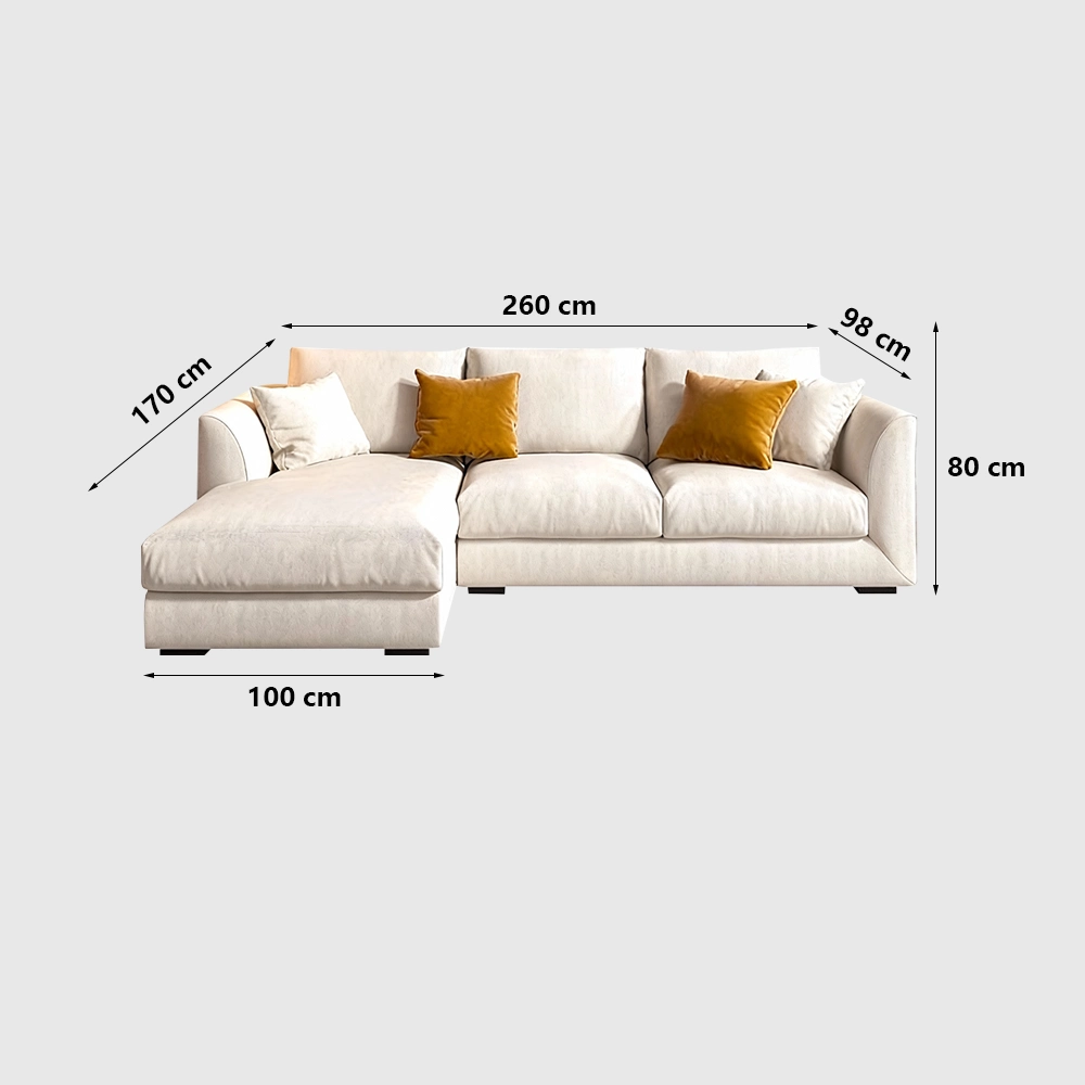 White Upholstered Performance Sofa - Maoters White Upholstered Performance Sofa - Maoters
