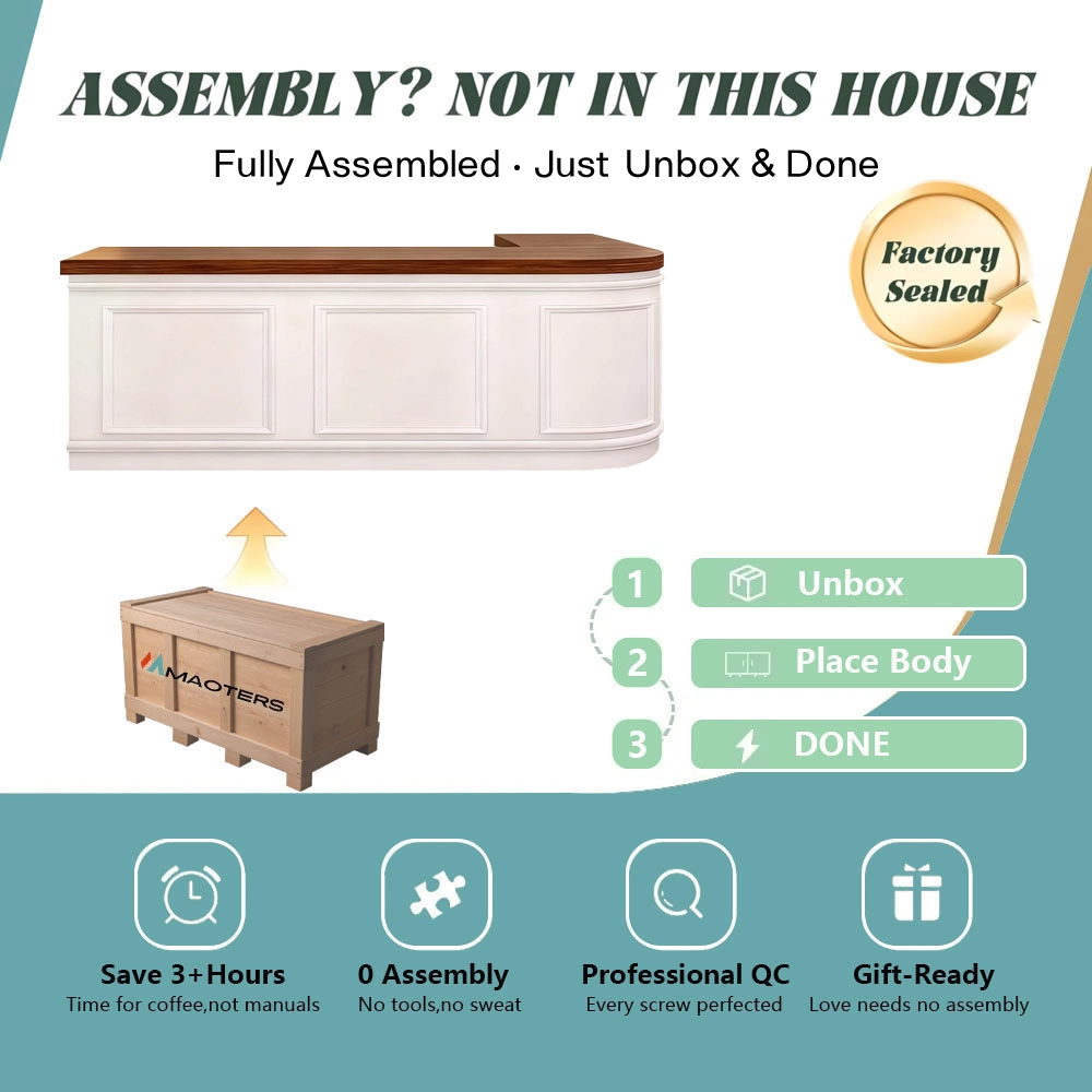 Wooden Boutique Counter - Cashier Desk Wooden Boutique Counter - Cashier Desk