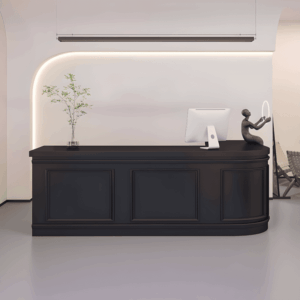 Wooden Boutique Counter - Cashier Desk - L240 x W120 x H100 CM