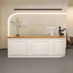 Wooden Boutique Counter - Cashier Desk