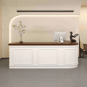 Wooden Boutique Counter - Cashier Desk - L240 x W120 x H100 CM