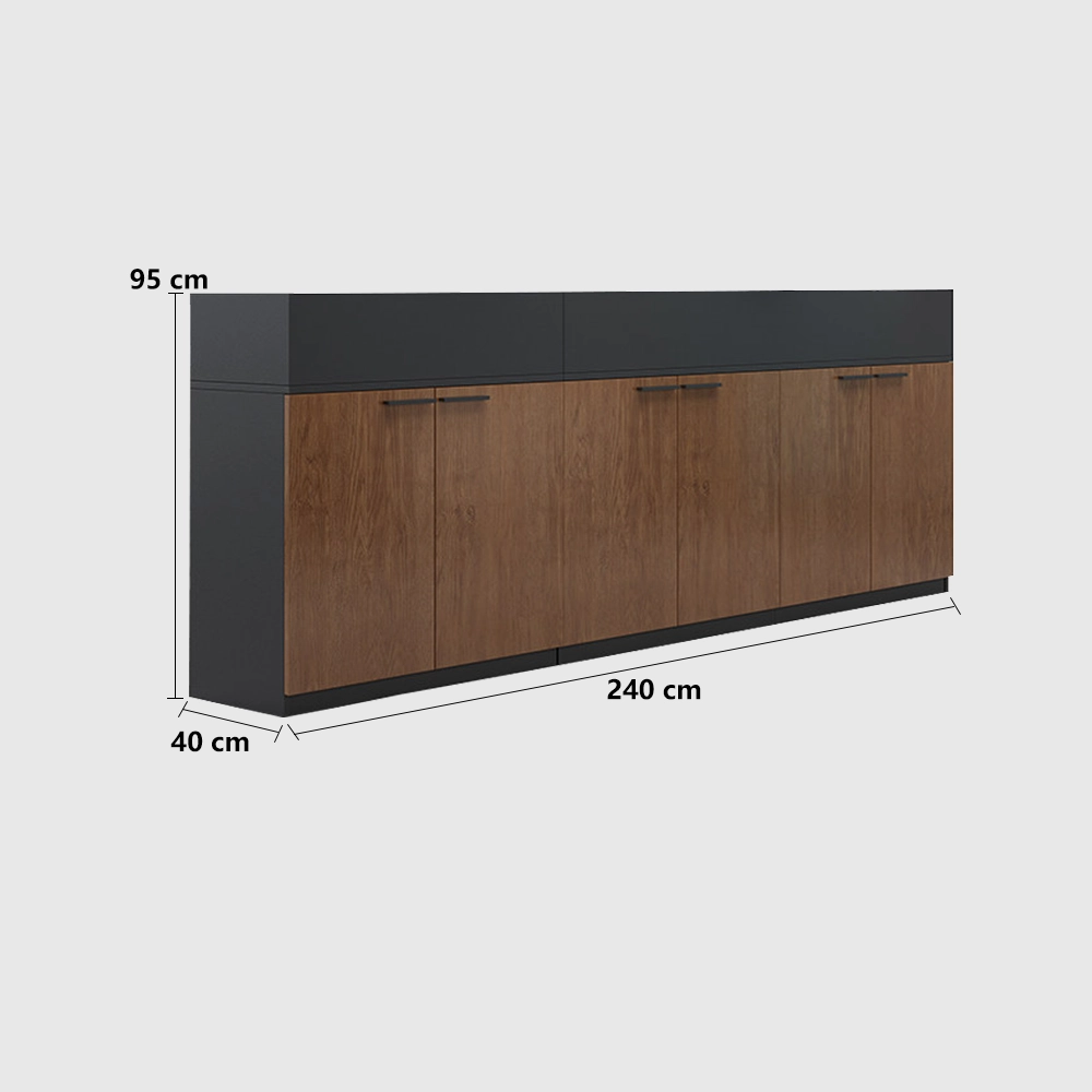 Wooden Office File Cabinet with Lock - Maoters Wooden Office File Cabinet with Lock - Maoters