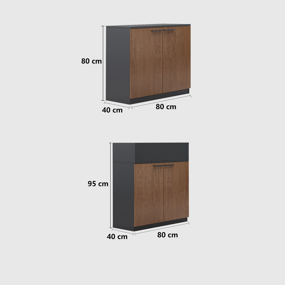 Wooden Office File Cabinet with Lock - Maoters Wooden Office File Cabinet with Lock - Maoters