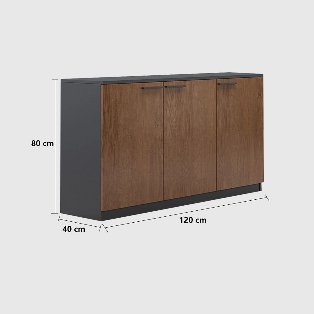 Wooden Office File Cabinet with Lock - Maoters Wooden Office File Cabinet with Lock - Maoters