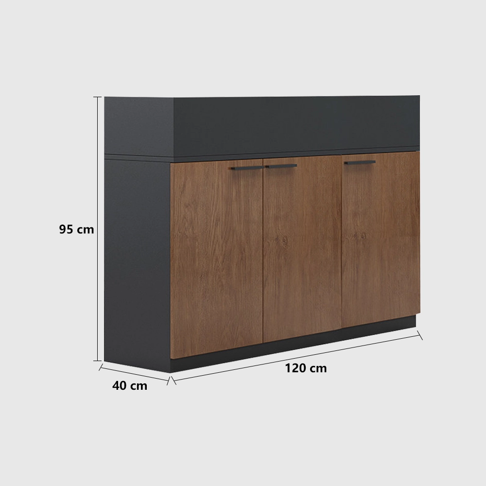 Wooden Office File Cabinet with Lock - Maoters Wooden Office File Cabinet with Lock - Maoters