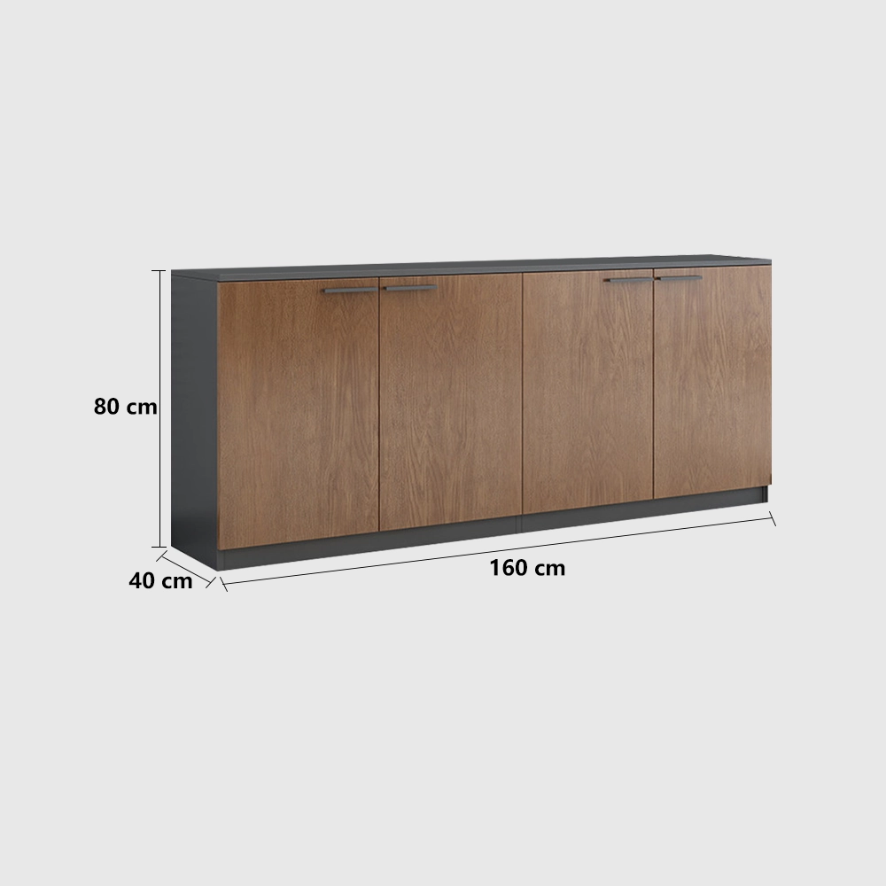 Wooden Office File Cabinet with Lock - Maoters Wooden Office File Cabinet with Lock - Maoters