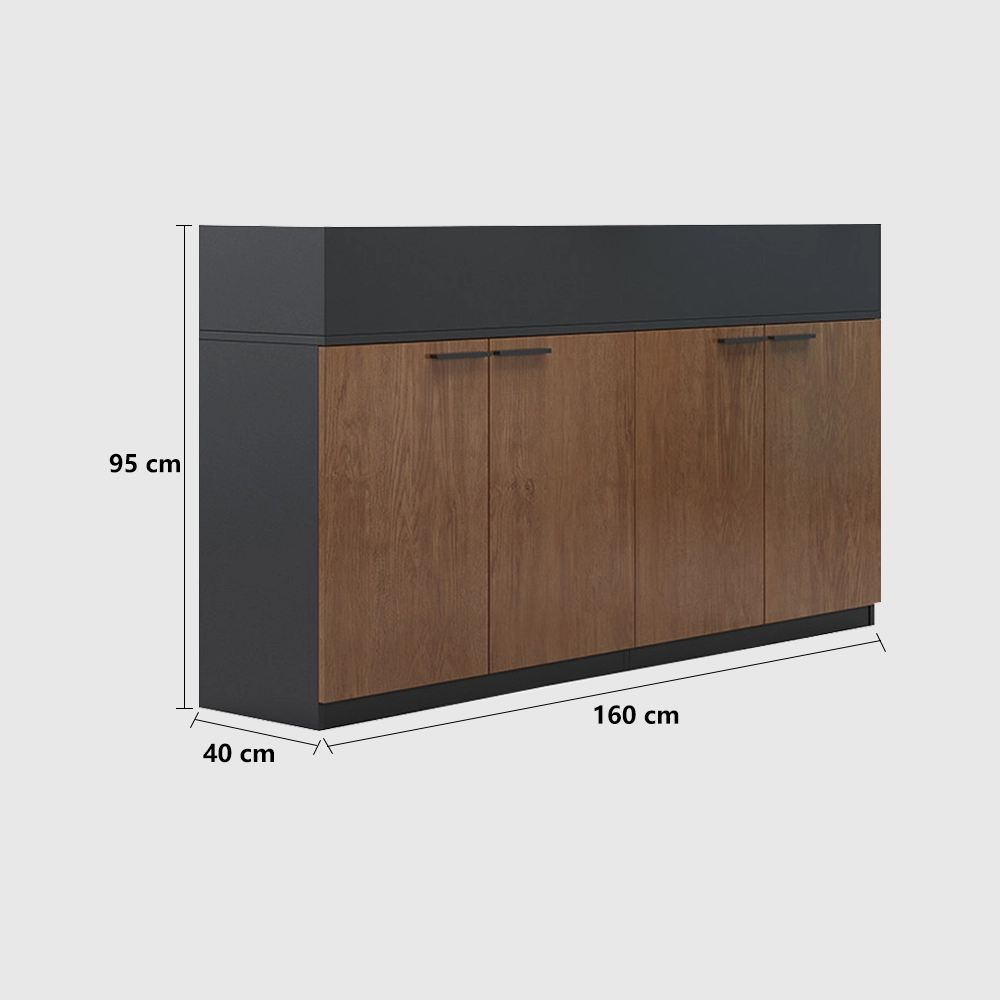 Wooden Office File Cabinet with Lock - Maoters Wooden Office File Cabinet with Lock - Maoters