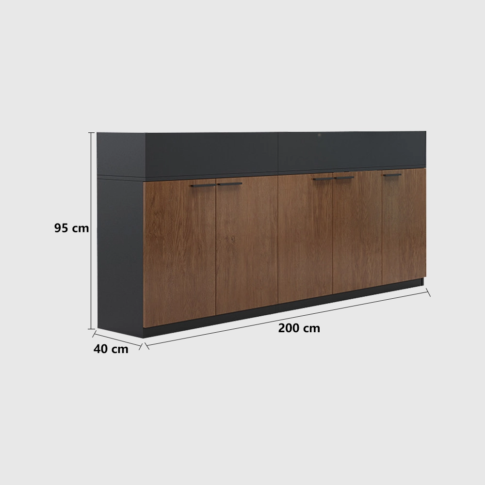 Wooden Office File Cabinet with Lock - Maoters Wooden Office File Cabinet with Lock - Maoters