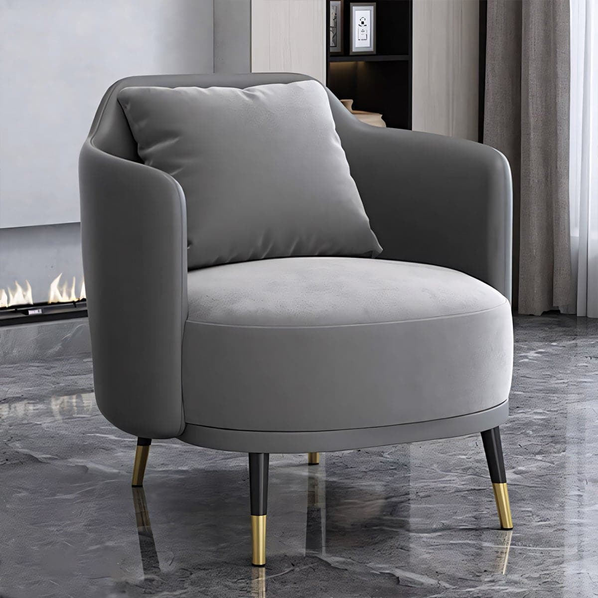 artistic-style-leisure-reception-office-sofa-single-seat-352471-2 Artistic Style Leisure Reception Office Sofa Single Seat - Maoters